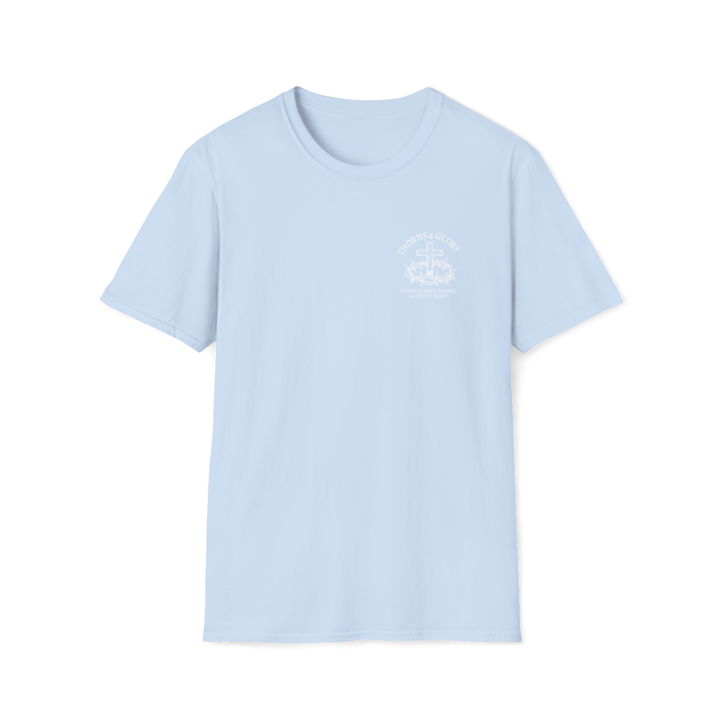 Cursive Thorns Before Glory T-Shirt