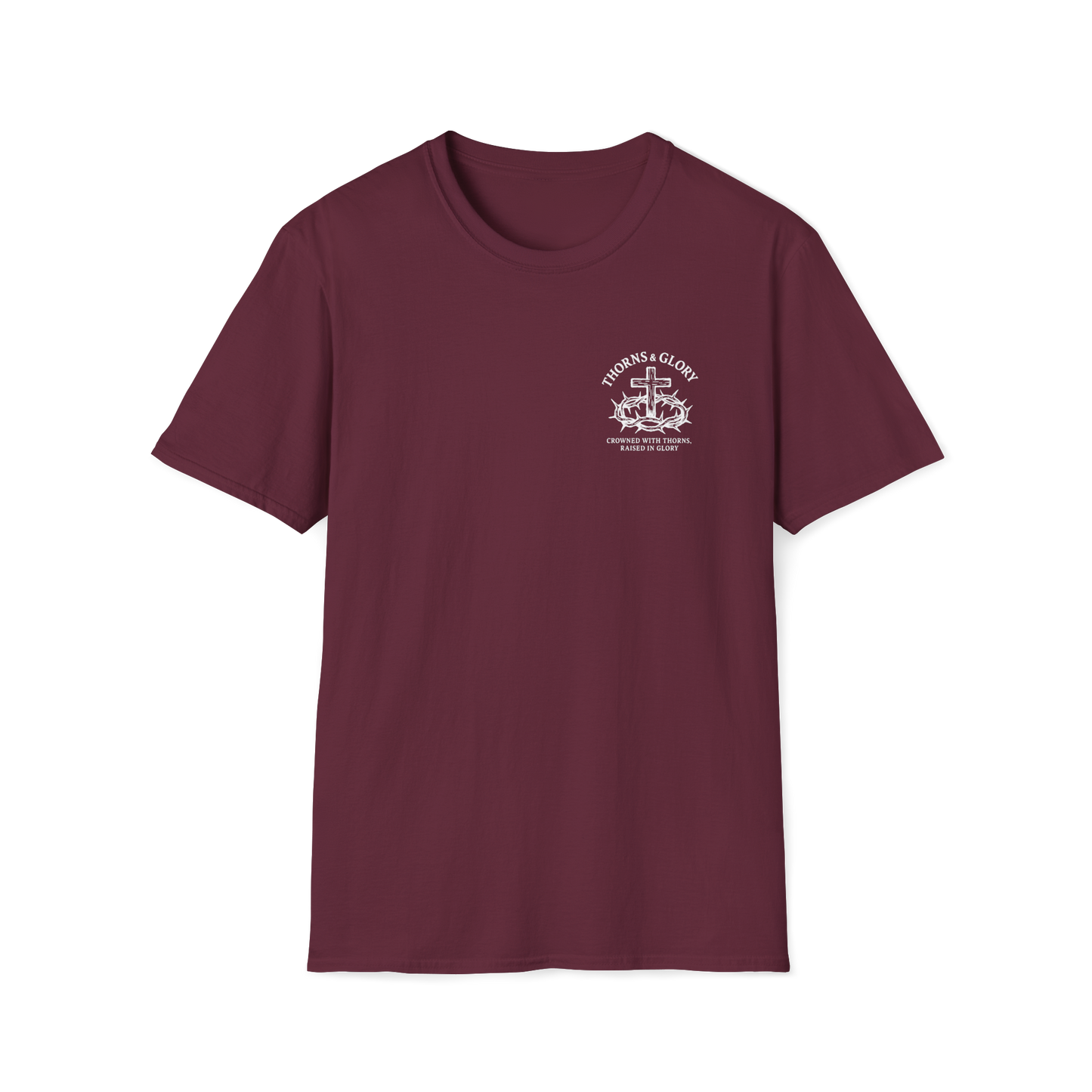 Cursive Thorns Before Glory T-Shirt