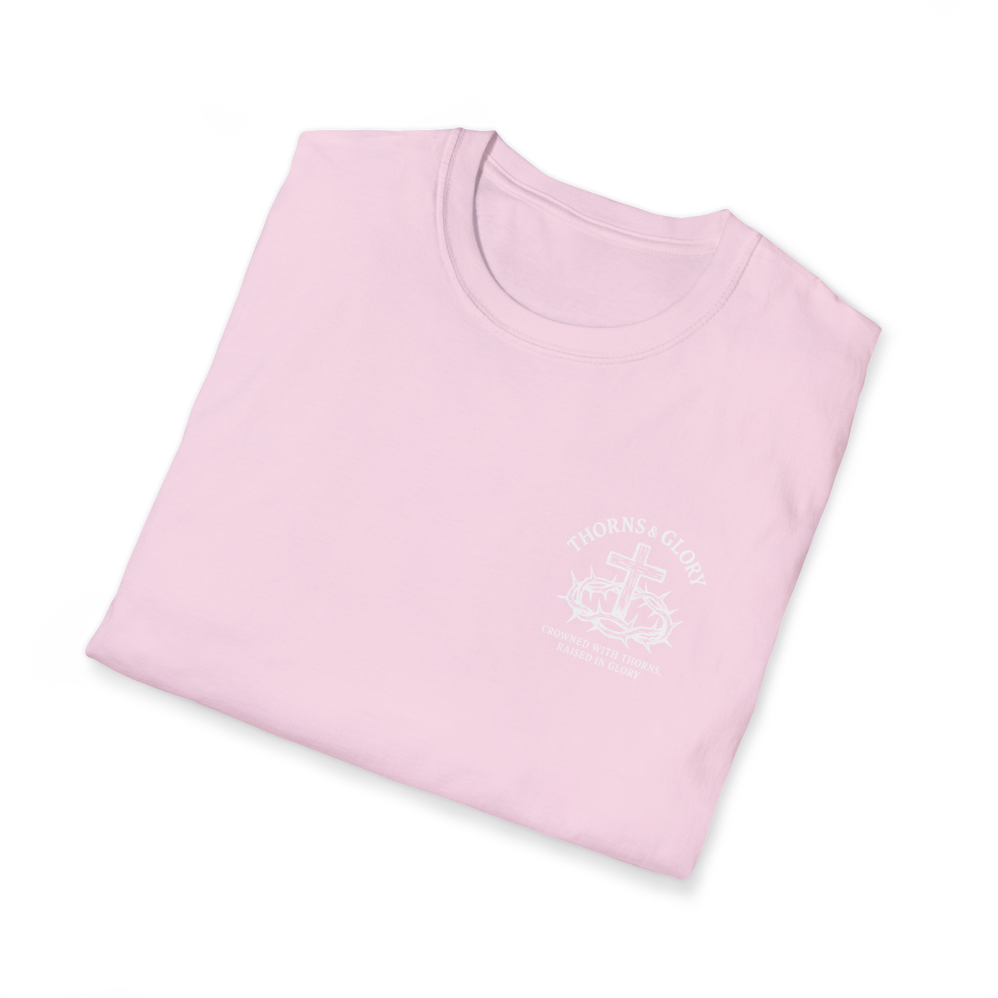 Cursive Thorns Before Glory T-Shirt