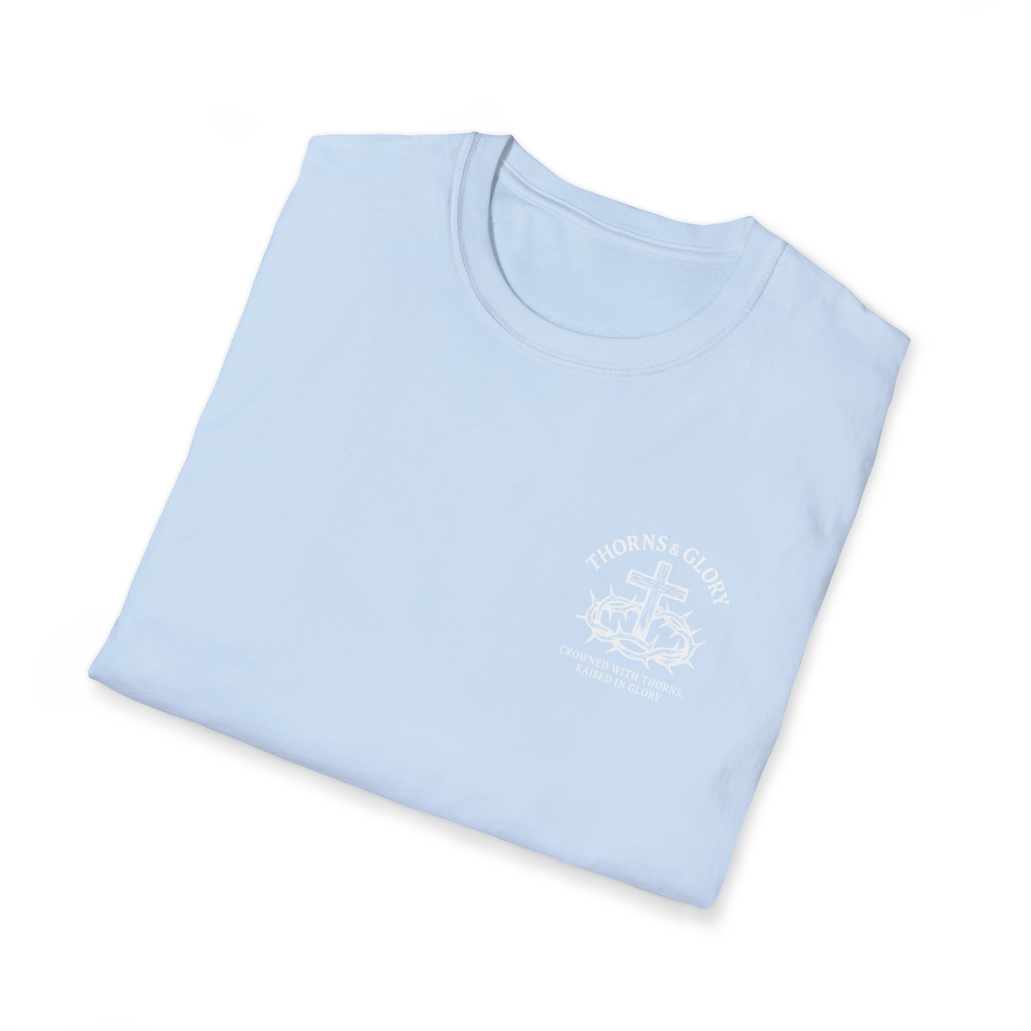 Cursive Thorns Before Glory T-Shirt
