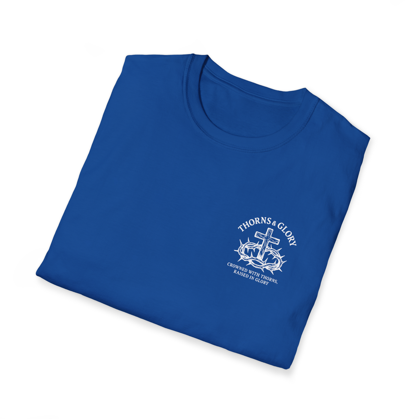 Cursive Thorns Before Glory T-Shirt