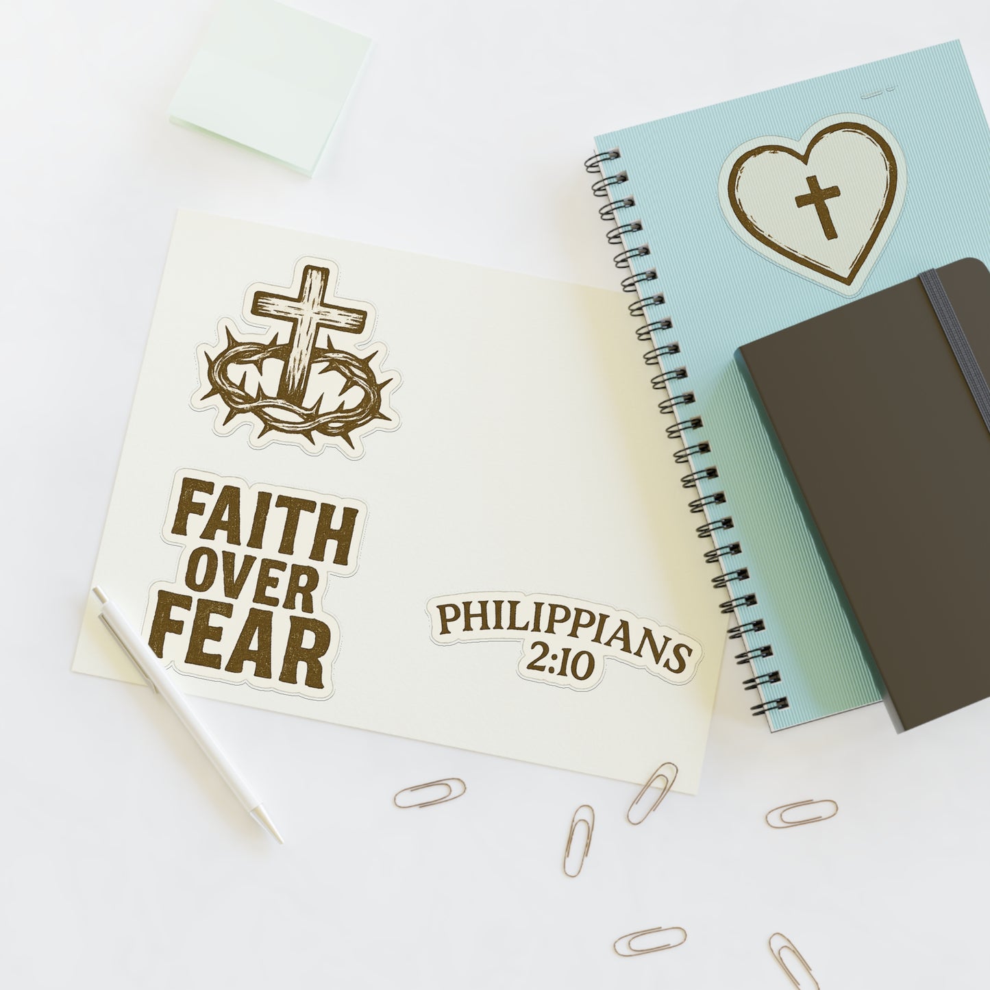 Scripture & Symbol Sticker Sheet