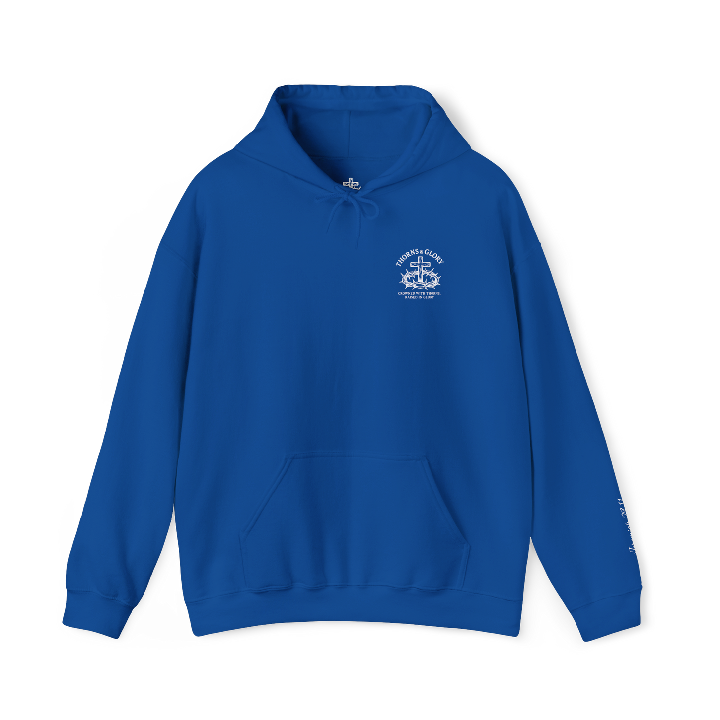 Cursive Thorns Before Glory Hoodie