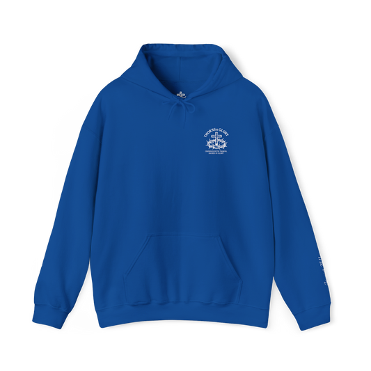 Cursive Thorns Before Glory Hoodie
