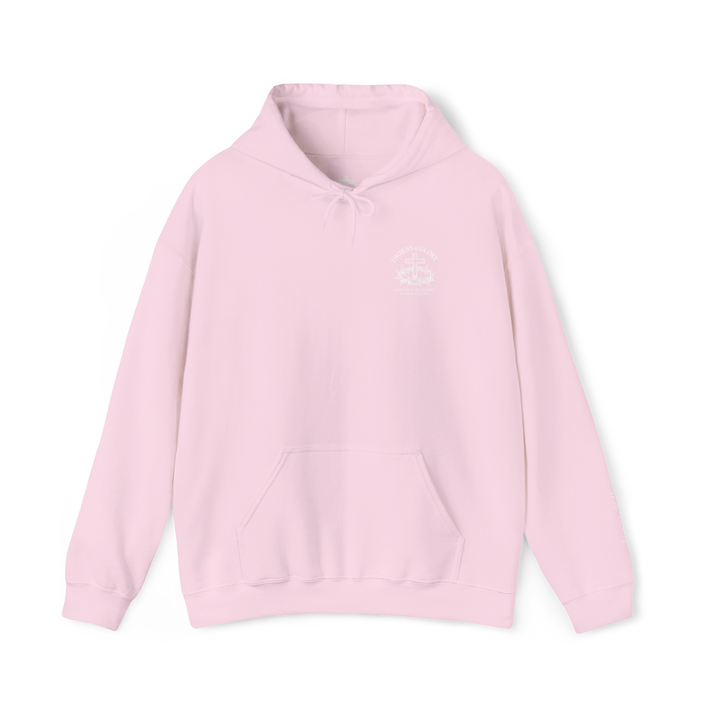 Cursive Thorns Before Glory Hoodie