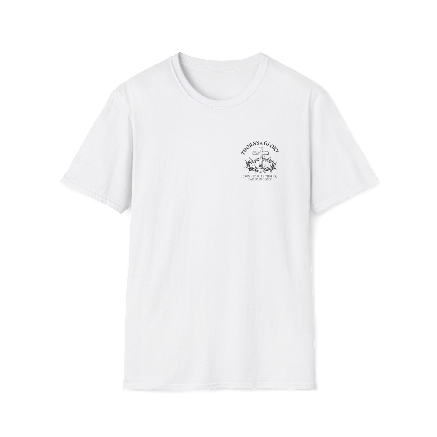 Cursive Thorns Before Glory T-Shirt