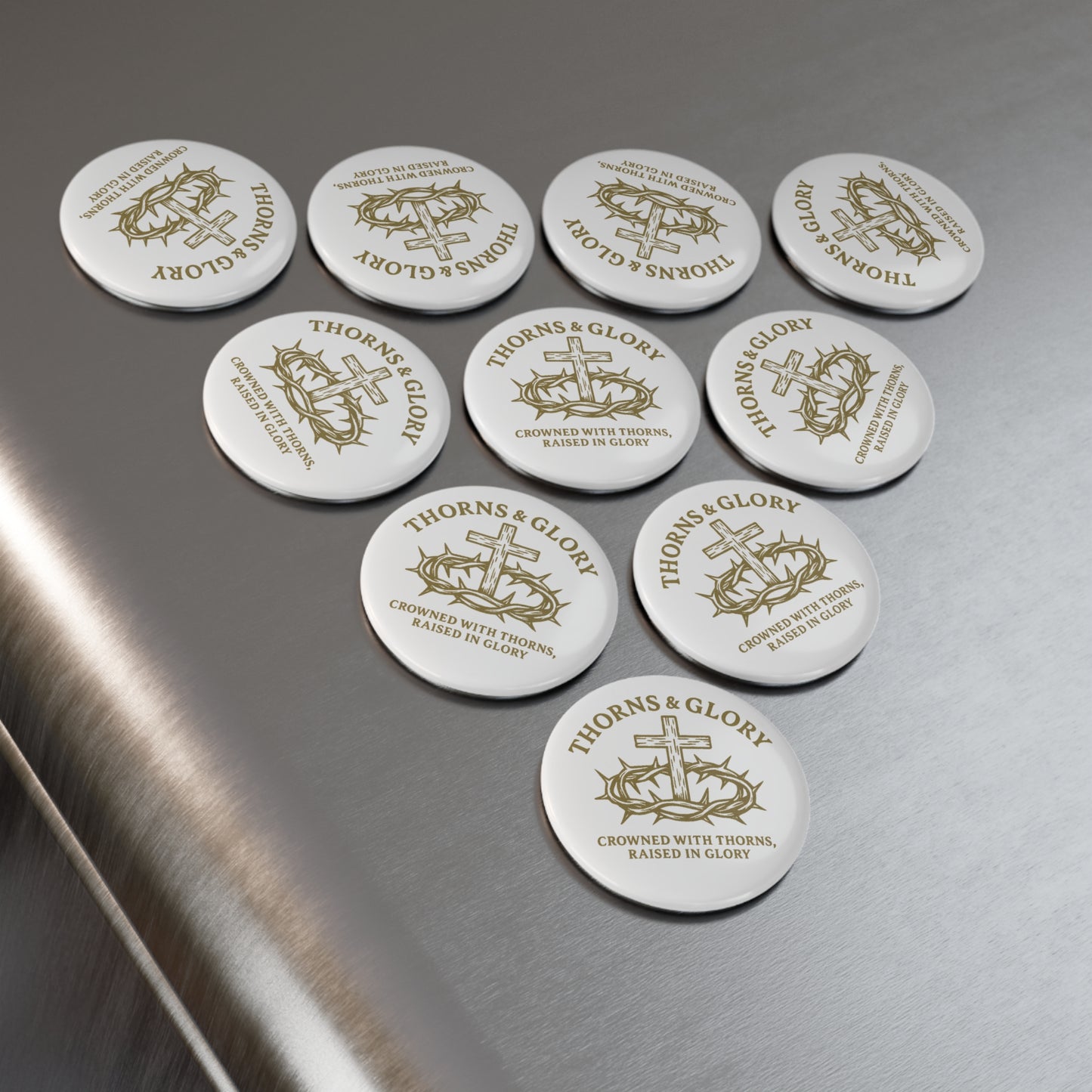 Thorns & Glory Button Magnet